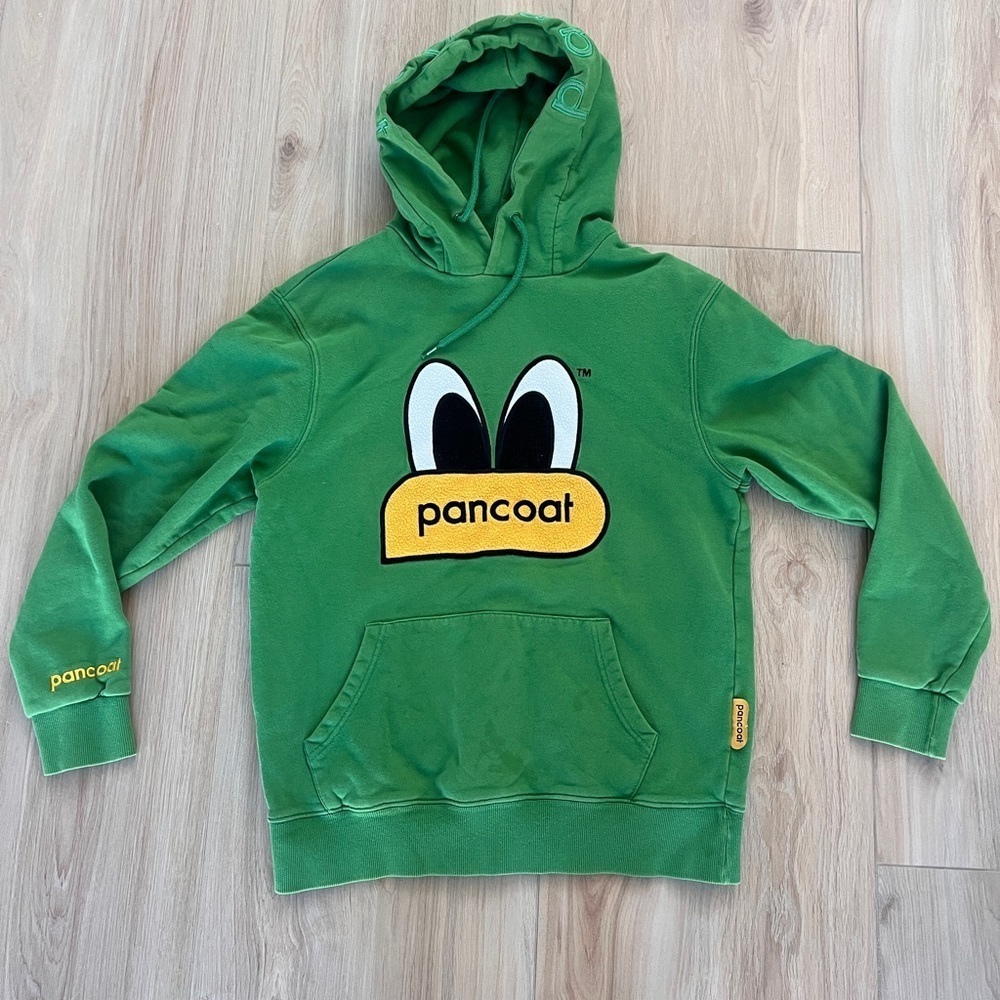 Pancoat Light Green Pop Eyes Hoodie